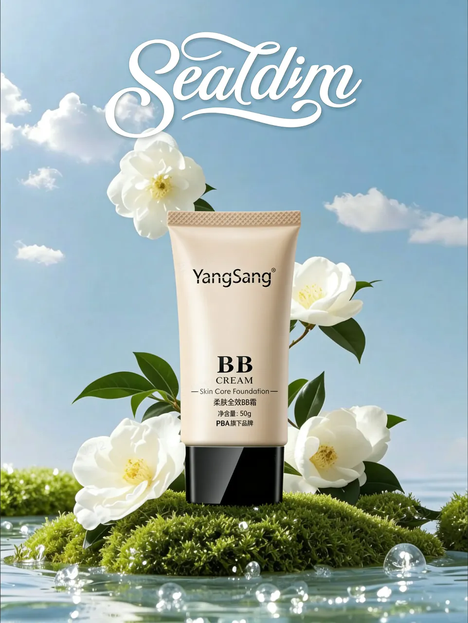 Generated scene with title overlay