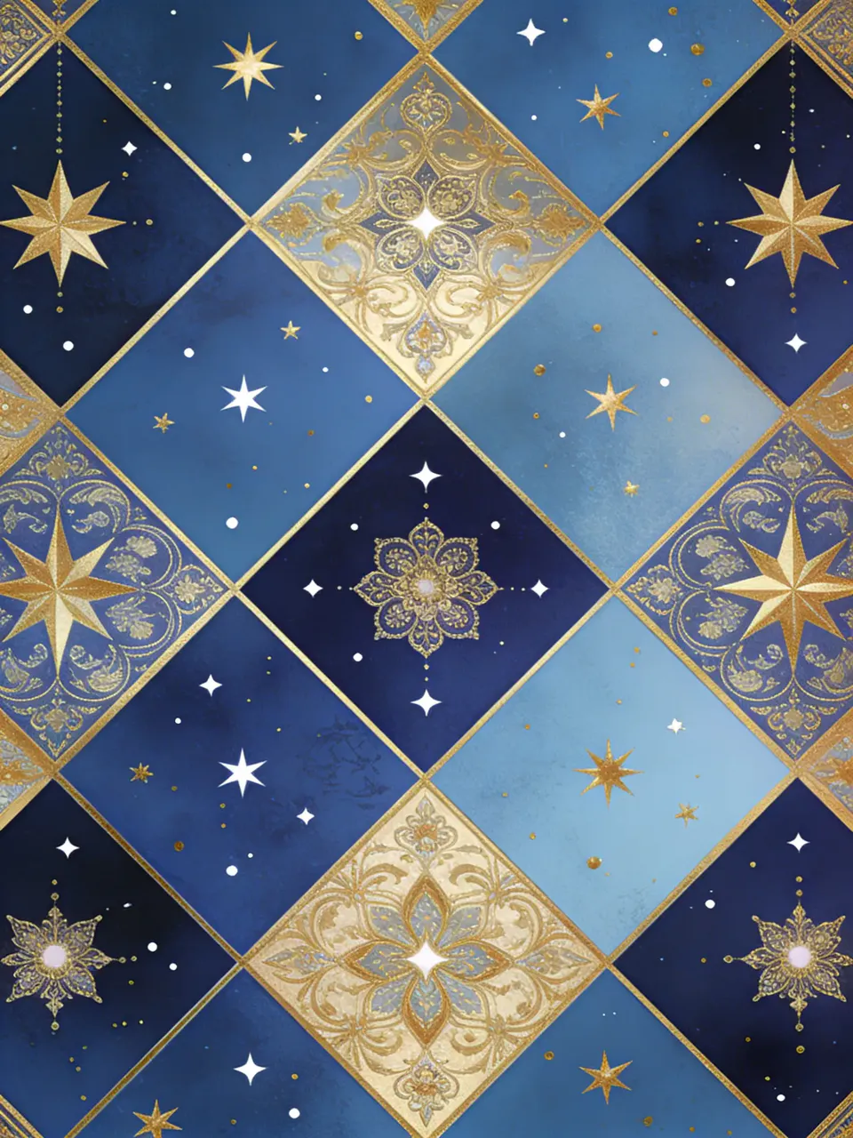 Diamond pattern output