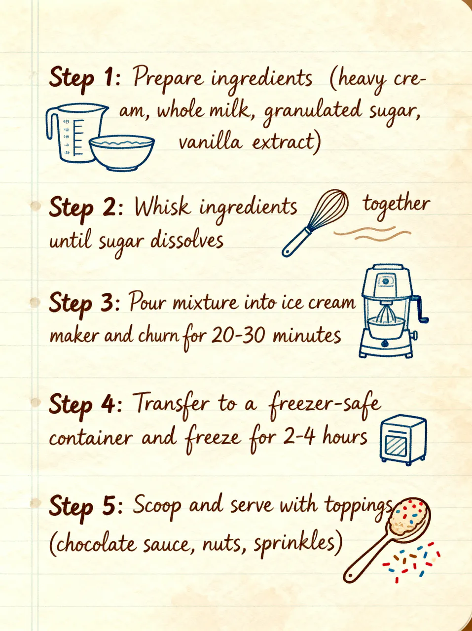 Handwritten-style tutorial