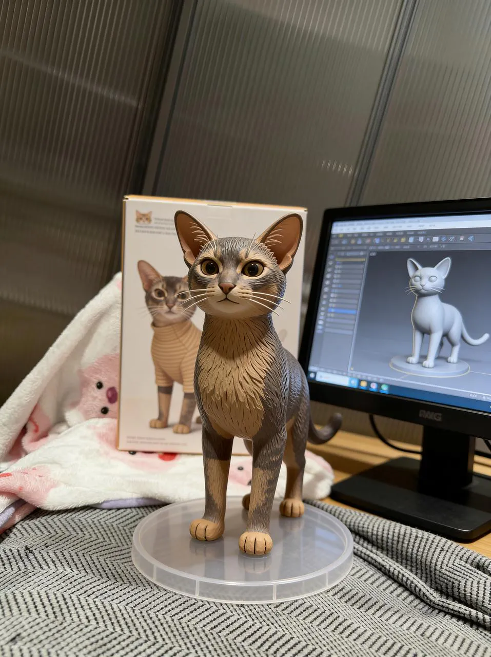 Blind box concept render