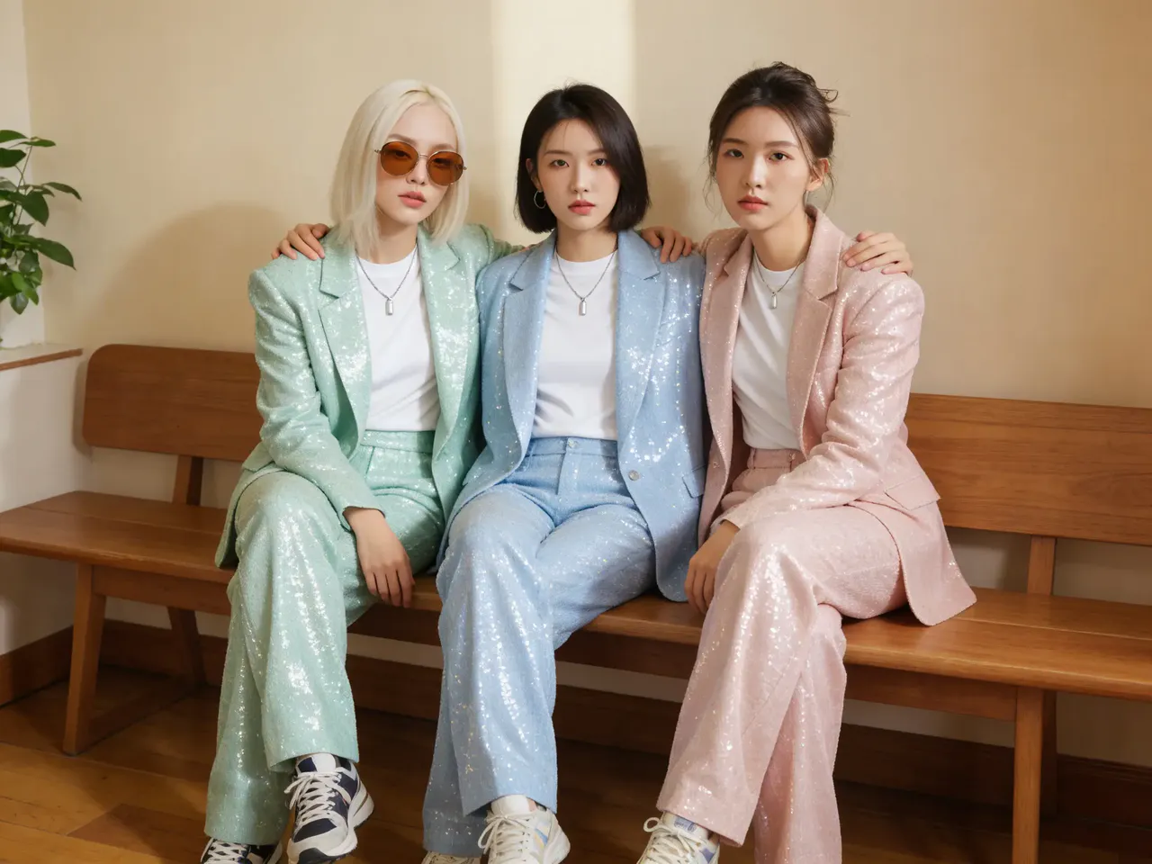 Generated group portrait