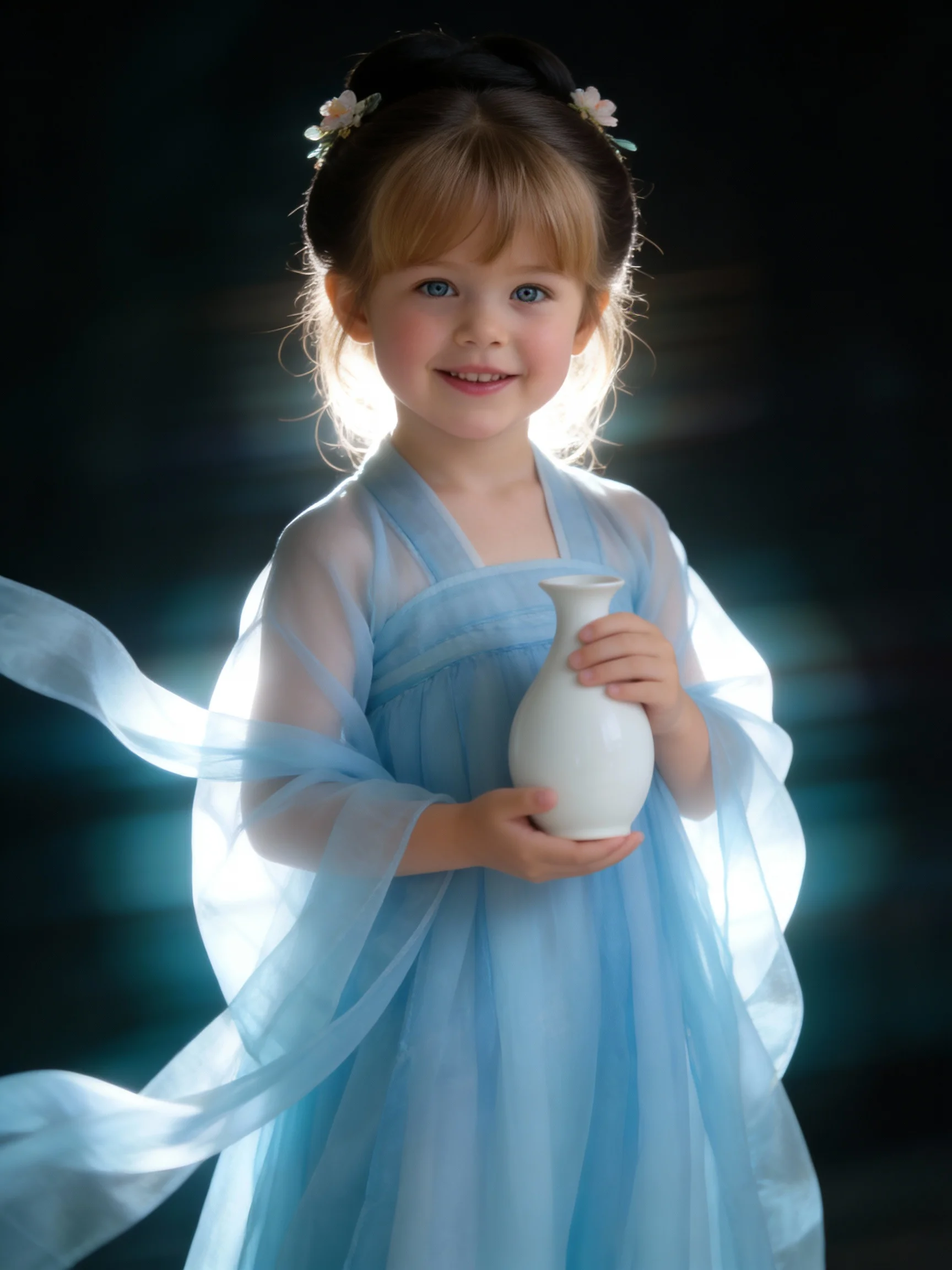 Generated Guofeng portrait