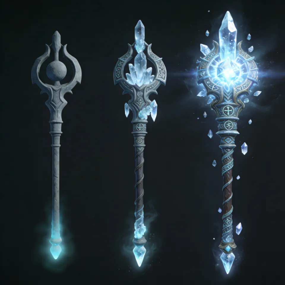 Weapon upgrade tiers