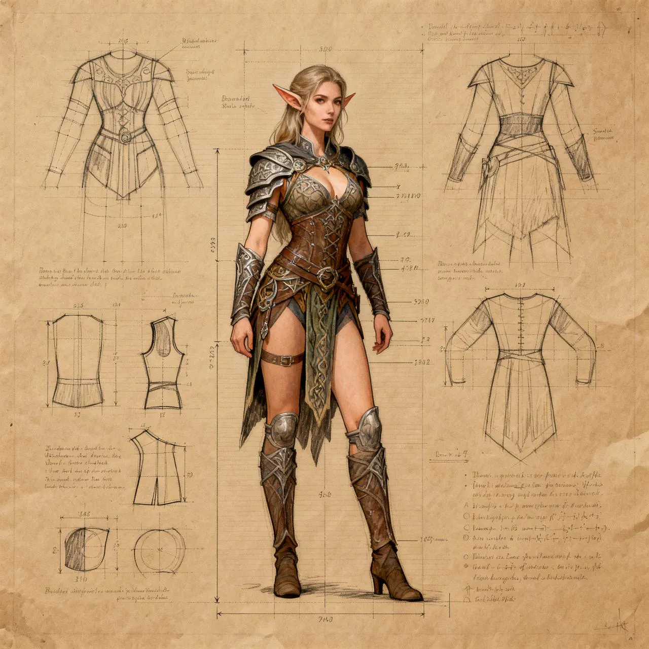 Single-angle concept art